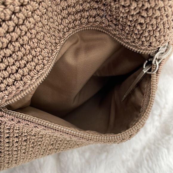 The Sak Tan V-Neck Hand Crocheted Bag - Picture 8 of 16